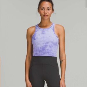 lululemon athletica Purple Tie-Dye Tank Top